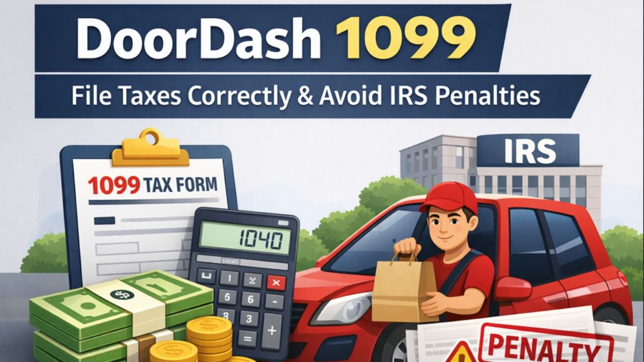 DoorDash 1099 – How DoorDash Drivers Can File Taxes Correctly & Avoid IRS Penalties