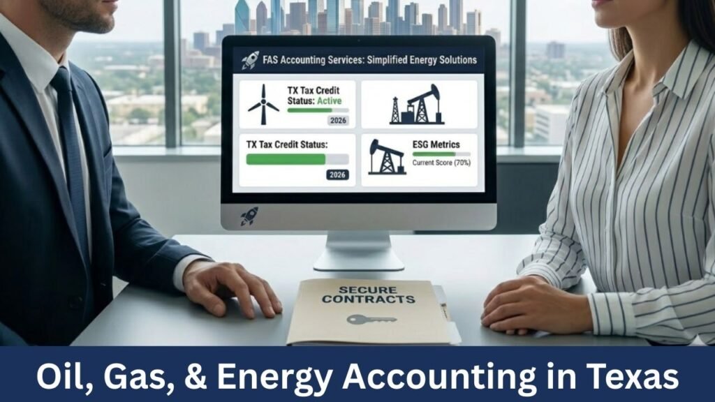 Oil, Gas, & Energy Accounting in Texas