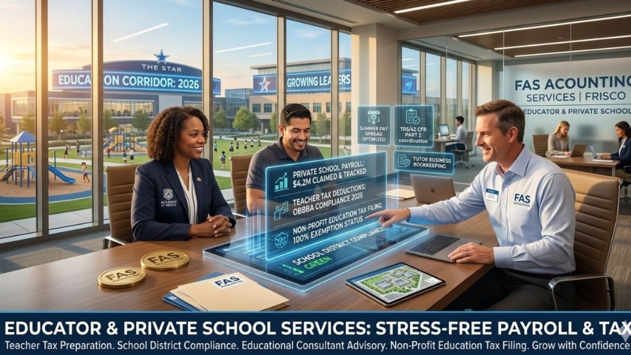 Stress-Free Payroll Management and Tax Services for Texas Educators and Private Schools